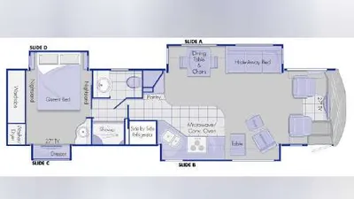 2007 Country Coach Tribute 260 40 Sequoia Opt A